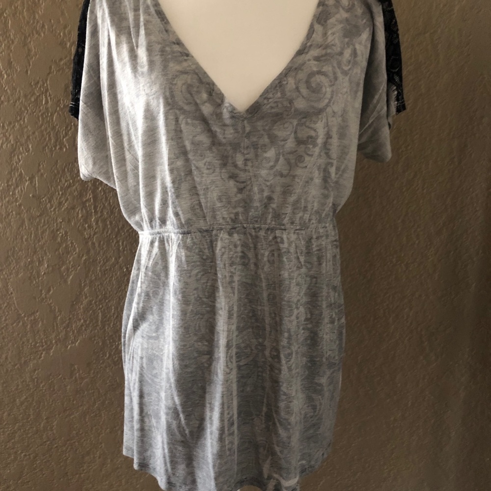 Lace Sleeved Top